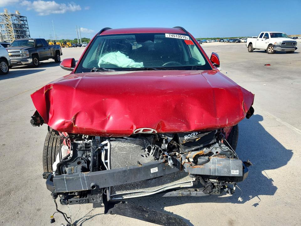 2024 Hyundai Kona VIN KM8HB3AB7RU119034 COPART salvage auction — FRONT END, Fl - Certificate Of Destruction (P), sold $2,550 on 2026-07-29 (photo 5)