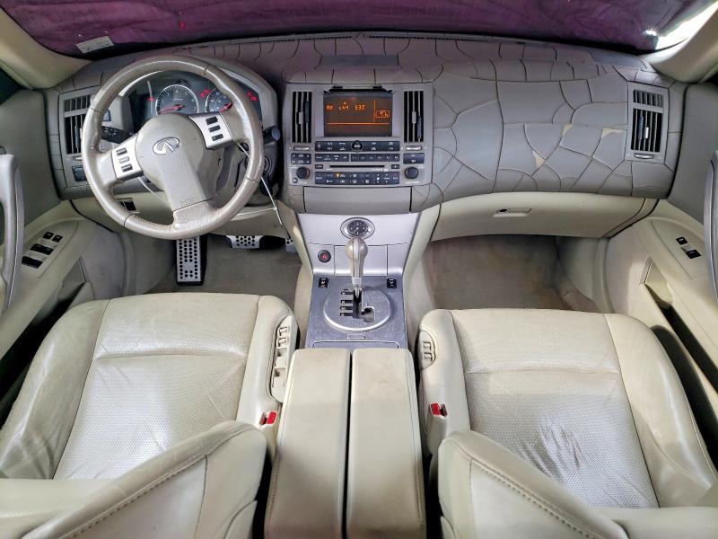 2003 Infiniti Fx35 VIN JNRAS08U43X101589 COPART salvage auction — FRONT END, VA - CERT OF TITLE - SALVAGE, sold $250 on 2026-07-10 (photo 8)
