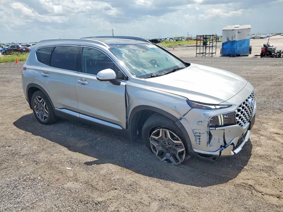 2023 Hyundai Santa fe VIN KM8S7DA26PU097134 COPART salvage auction — FRONT END, Salvage Title, sold $15,200 on 2026-08-24 (photo 4)