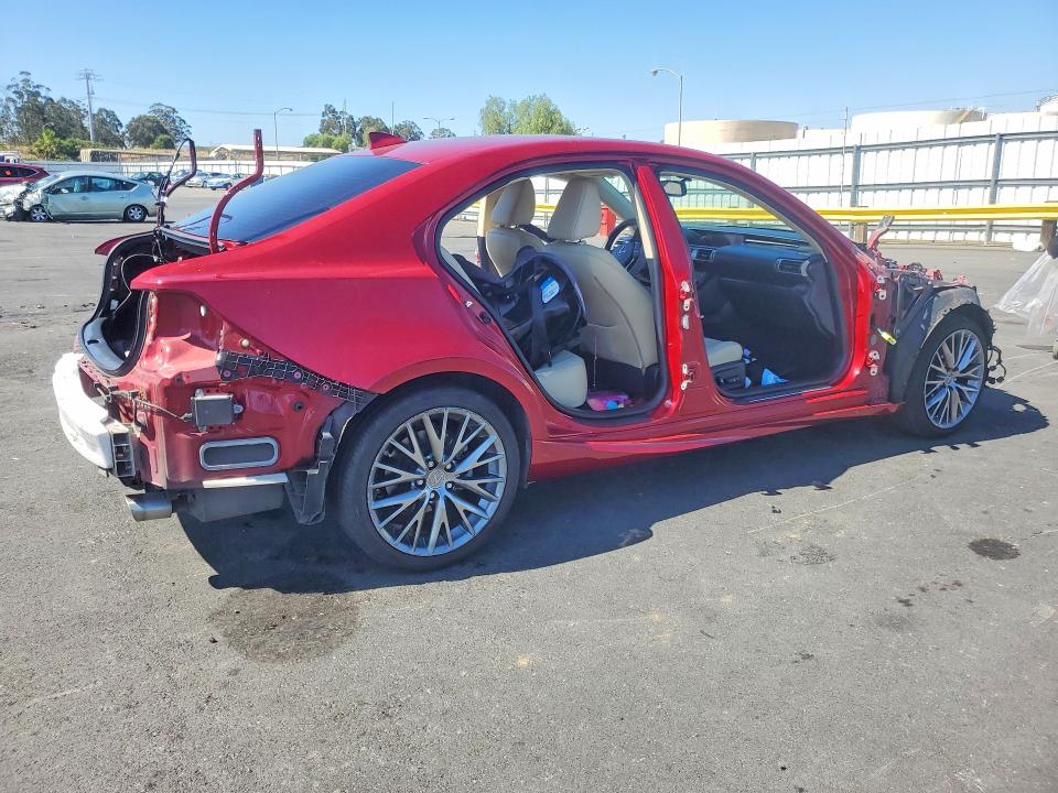2014 Lexus VIN JTHBF1D28E5016030 COPART salvage auction — VANDALISM, Ca - Salvage Certificate, sold $2,200 on 2026-07-20 (photo 3)