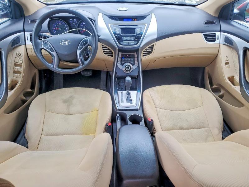 2013 Hyundai VIN 5NPDH4AE0DH428462 COPART salvage auction — WATER/FLOOD, Az - Cert Of Title - Salvage, sold $400 on 2026-07-09 (photo 8)