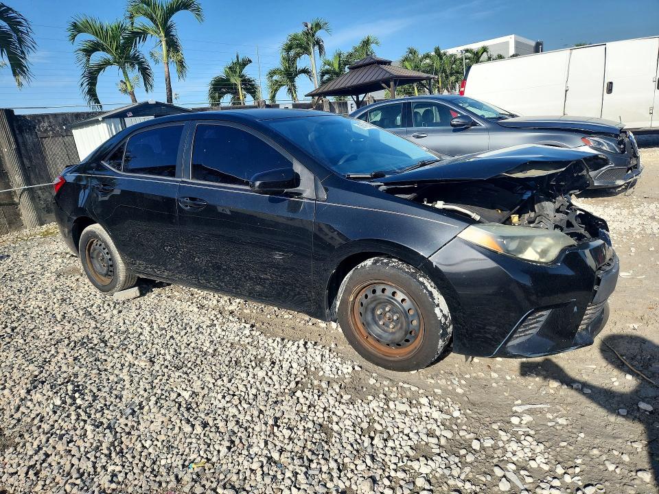 2014 Toyota Corolla VIN 2T1BURHE5EC084315 COPART salvage auction — FRONT END, Fl - Certificate Of Title, sold $1,550 on 2026-07-03 (photo 4)