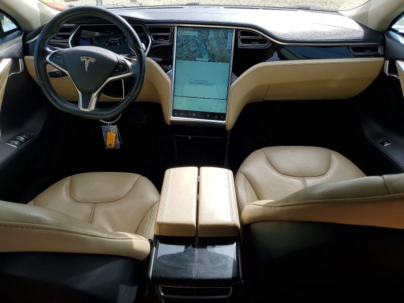 2014 Tesla VIN 5YJSA1H19EFP35397 COPART salvage auction — SIDE, Ca - Salvage Certificate, sold $2,000 on 2026-07-09 (photo 8)