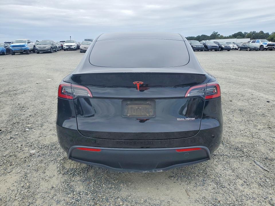 2022 Tesla Model y VIN 7SAYGDEF8NF407708 COPART salvage auction — FRONT END, CA - SALVAGE CERTIFICATE, sold $6,000 on 2026-07-23 (photo 6)