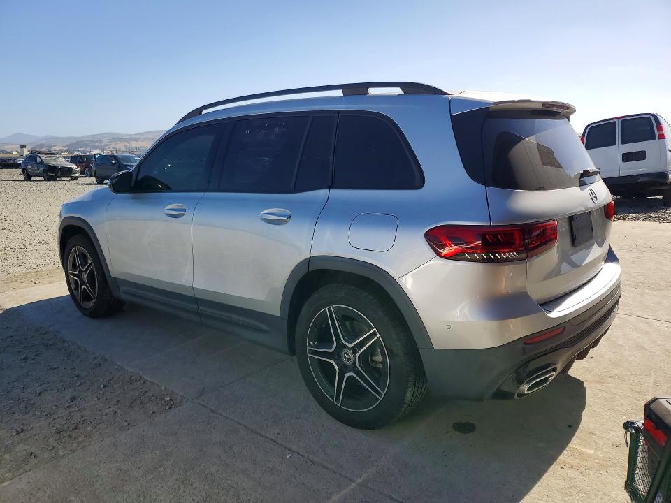 2021 Mercedes-benz Glb VIN W1N4M4HB6MW165338 COPART salvage auction — REAR END, CA - SALVAGE CERTIFICATE, sold $875 on 2026-07-23 (photo 2)