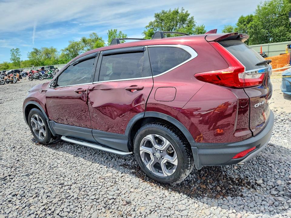 2019 Honda Cr-v VIN 7FARW2H84KE000846 COPART salvage auction — SIDE, Il - Salvage Certificate, sold $7,700 on 2026-07-21 (photo 2)