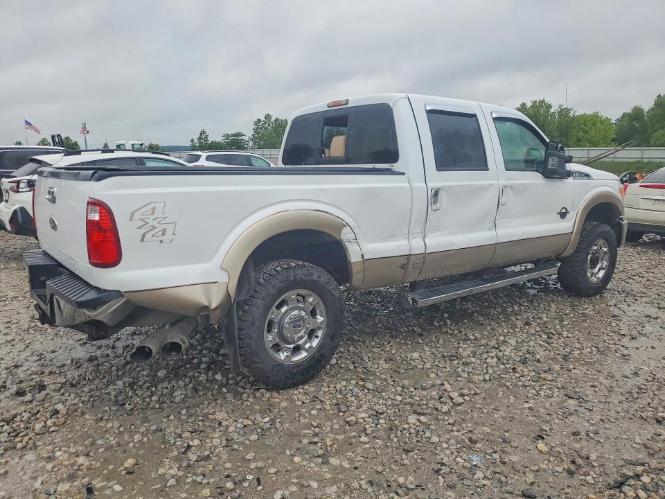 2012 Ford F250 VIN 1FT7W2BT5CEA39318 COPART salvage auction — SIDE, Mi - Certificate Of Title, sold $1,950 on 2026-07-09 (photo 3)