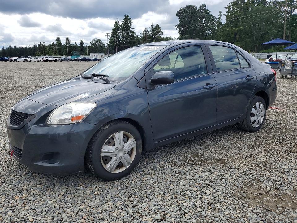 2012 Toyota Yaris VIN JTDBT4K33CL037271 COPART salvage auction — FRONT END, Wa - Bill Of Sale, sold $1,050 on 2026-07-14 (photo 1)