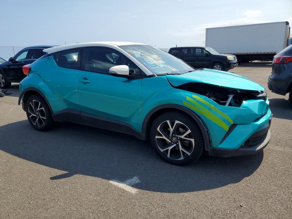 2018 Toyota C-hr VIN NMTKHMBXXJR061758 COPART salvage auction — REAR END, Hi - Certificate Of Salvage, sold $2 on 2026-07-13 (photo 4)