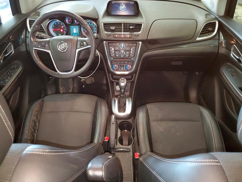 2015 Buick Encore VIN KL4CJFSB3FB098590 COPART salvage auction — HAIL, Mn - Cert Of Title-Prior Salvage, sold $70 on 2026-07-27 (photo 8)
