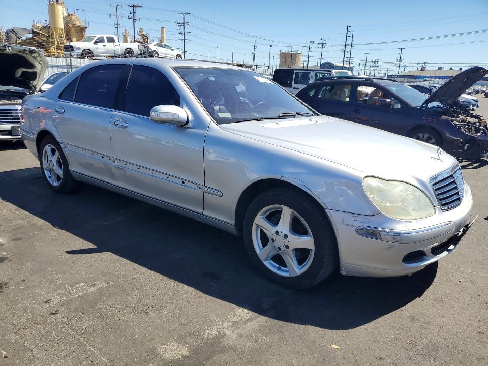 2004 Mercedes-benz S class VIN WDBNG70J34A409871 COPART salvage auction — SIDE, Ca - Dis/Dlr/Exp Only Clean Title, sold $450 on 2026-07-06 (photo 4)