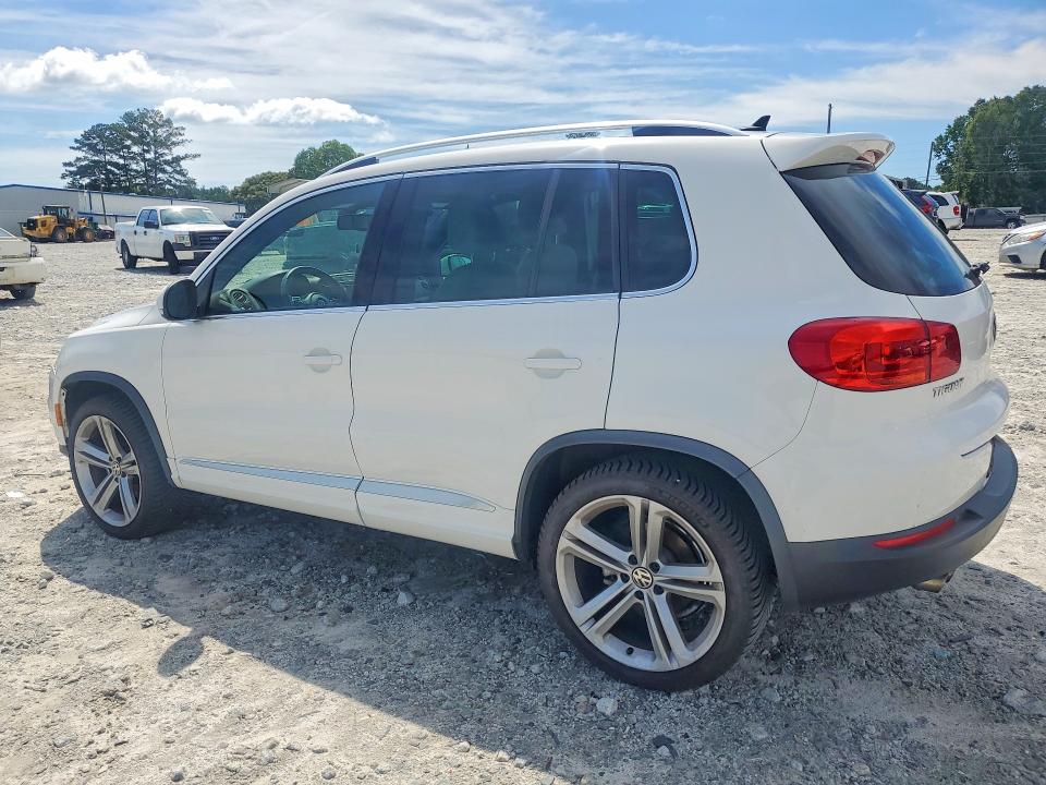 2014 Volkswagen Tiguan VIN WVGAV3AXXEW028827 COPART salvage auction — FRONT END, Ga - Cert Of Title-Salvage, sold $1,700 on 2026-07-27 (photo 2)