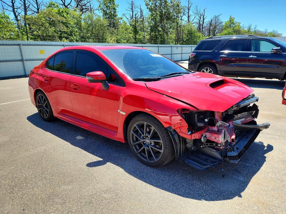 2021 Subaru Wrx VIN JF1VA1P68M8811478 COPART salvage auction — FRONT END, Ny - Mv-907A Salvage Certificate, sold $1,850 on 2026-07-22 (photo 4)