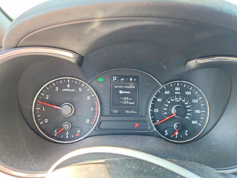 2018 Kia VIN 3KPFL4A77JE178355 COPART salvage auction — ROOF, Il - Salvage Certificate, sold $1,850 on 2026-07-24 (photo 9)