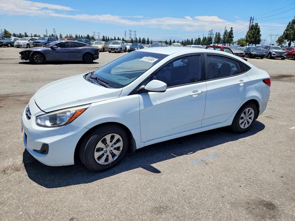 2015 Hyundai VIN KMHCT4AE9FU870381 COPART salvage auction — SIDE, Ca - Salvage Certificate, sold $1,100 on 2026-07-28 (photo 1)