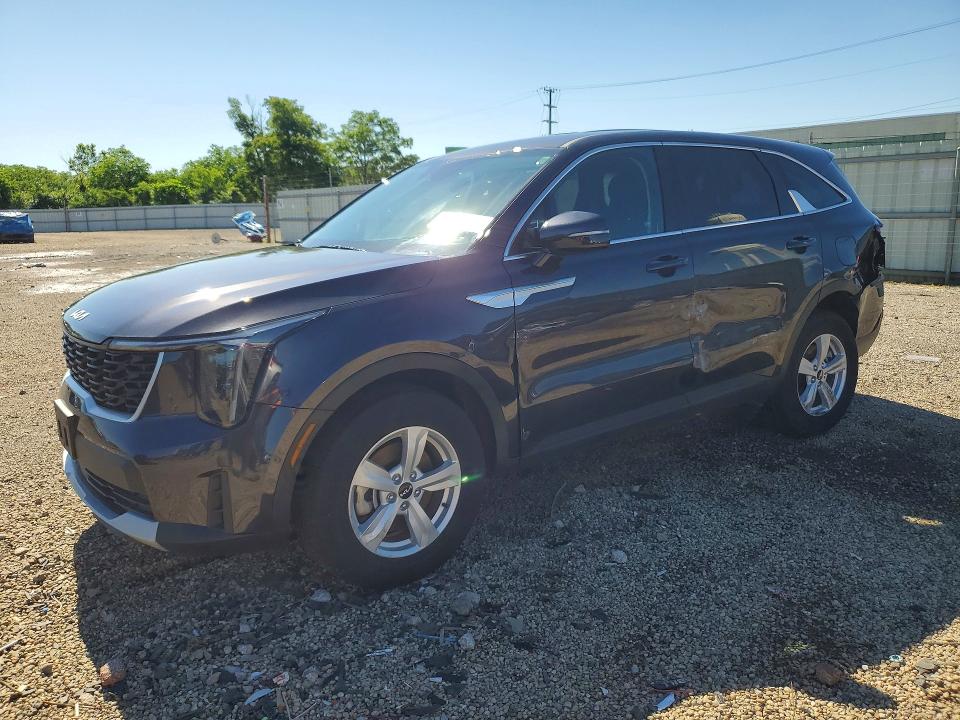 2025 Kia Sorento VIN 5XYRG4JC1SG393118 COPART salvage auction — SIDE, Il - Salvage Certificate, sold $11,000 on 2026-07-29 (photo 1)