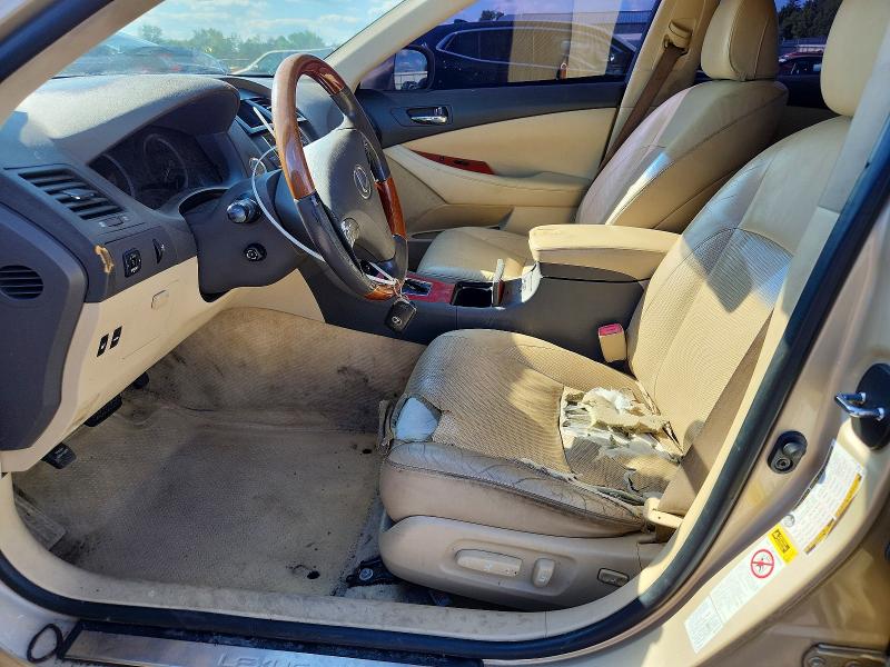 2007 Lexus ES VIN JTHBJ46G972151014 COPART salvage auction — FRONT END, MT - CERTIFICATE OF TITLE, sold $175 on 2026-07-24 (photo 7)