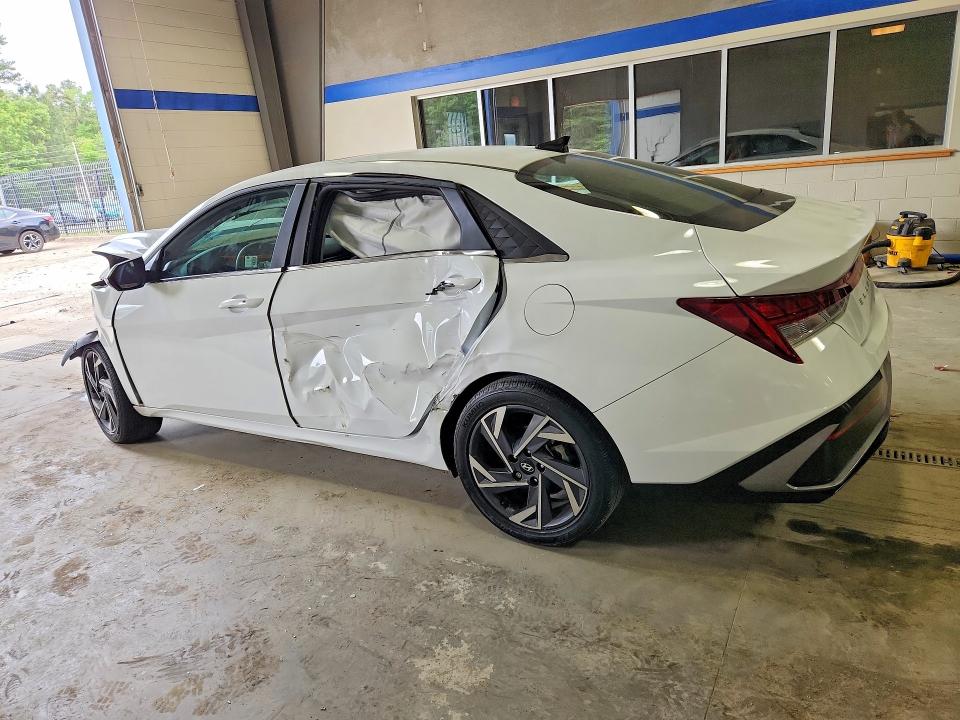 2024 Hyundai Elantra VIN KMHLS4DG1RU770053 COPART salvage auction — FRONT END, Va - Cert Of Title - Salvage, sold $1,250 on 2026-07-24 (photo 2)