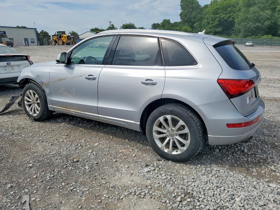 2017 Audi Q5 VIN WA1C2AFP4HA040356 COPART salvage auction — FRONT END, Tn - Salvage Certificate, sold $3,550 on 2026-07-30 (photo 2)