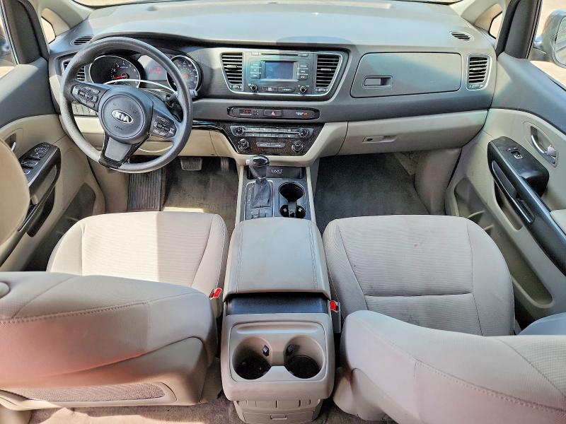 2015 Kia SEDONA VIN KNDMB5C12F6049770 COPART salvage auction — FRONT END, Nm - Cert Of Title-Salvage, sold $1,150 on 2026-07-13 (photo 8)