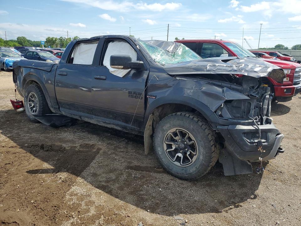2017 Ram 1500 VIN 1C6RR7YT0HS810806 COPART salvage auction — ROLLOVER, Ia - Cert Of Title-Salvage Title, sold $2,050 on 2026-07-31 (photo 4)