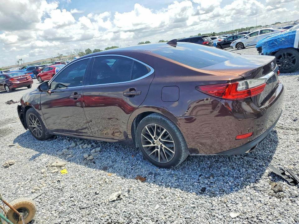 2017 Lexus ES VIN 58ABK1GG1HU048756 COPART salvage auction — FRONT END, Fl - Cert Of Title Slvg Rebuildable, sold $975 on 2026-07-31 (photo 2)