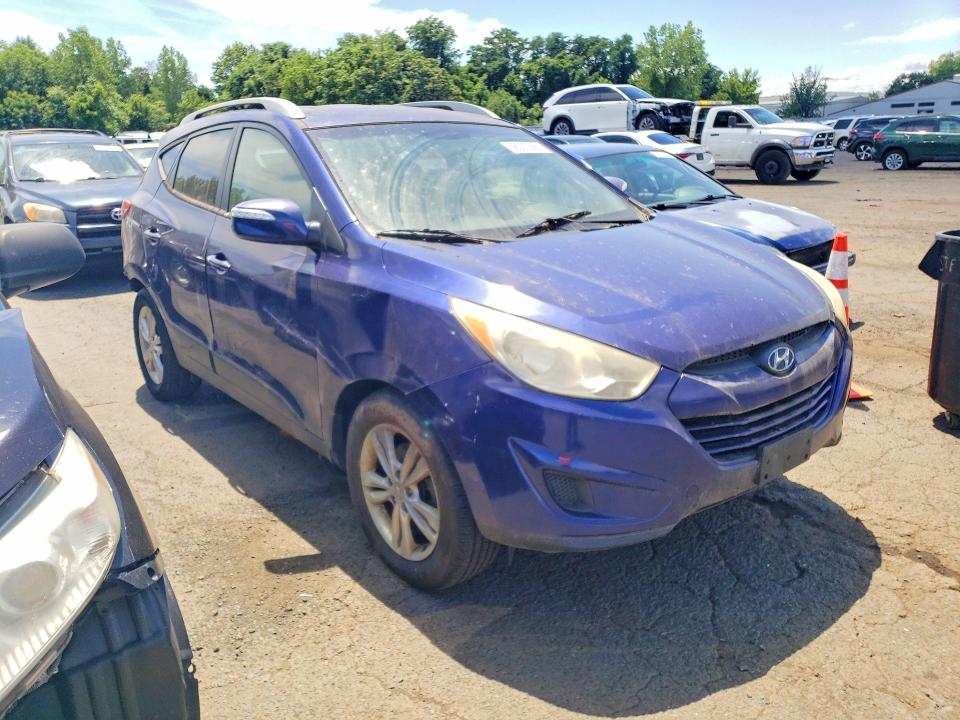 2012 Hyundai VIN KM8JUCAC3CU416913 COPART salvage auction — REAR END, CT - CERTIFICATE OF TITLE, sold $1,300 on 2026-07-24 (photo 4)