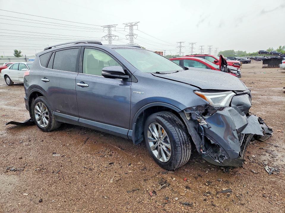 2017 Toyota Rav 4 VIN JTMDJREV4HD085050 COPART salvage auction — FRONT END, Il - Salvage Certificate, sold $250 on 2026-07-21 (photo 4)