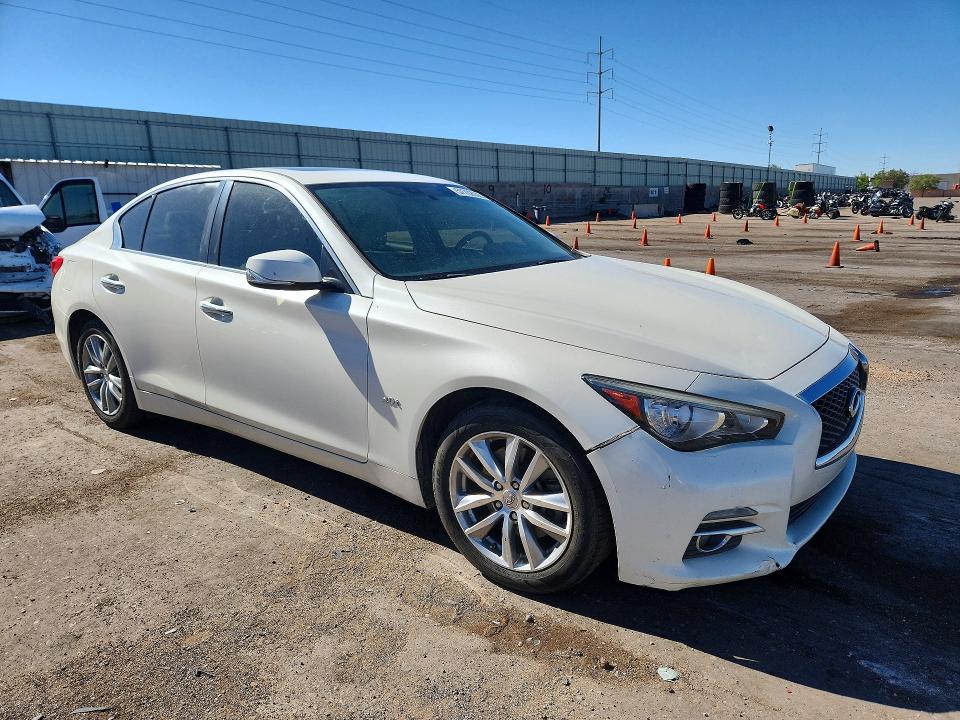2017 Infiniti Q50 VIN JN1EV7AR3HM834493 COPART salvage auction — MINOR DENT/SCRATCHES, Co - Certificate Of Title, sold $2,200 on 2026-07-02 (photo 4)