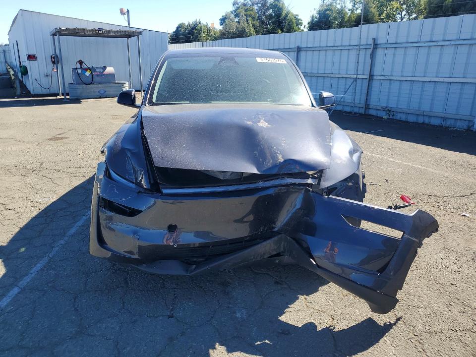 2026 Tesla Model y VIN 7SAYGDEE2TF392224 COPART salvage auction — FRONT END, Ca - Salvage Certificate, sold $17,900 on 2026-07-31 (photo 5)