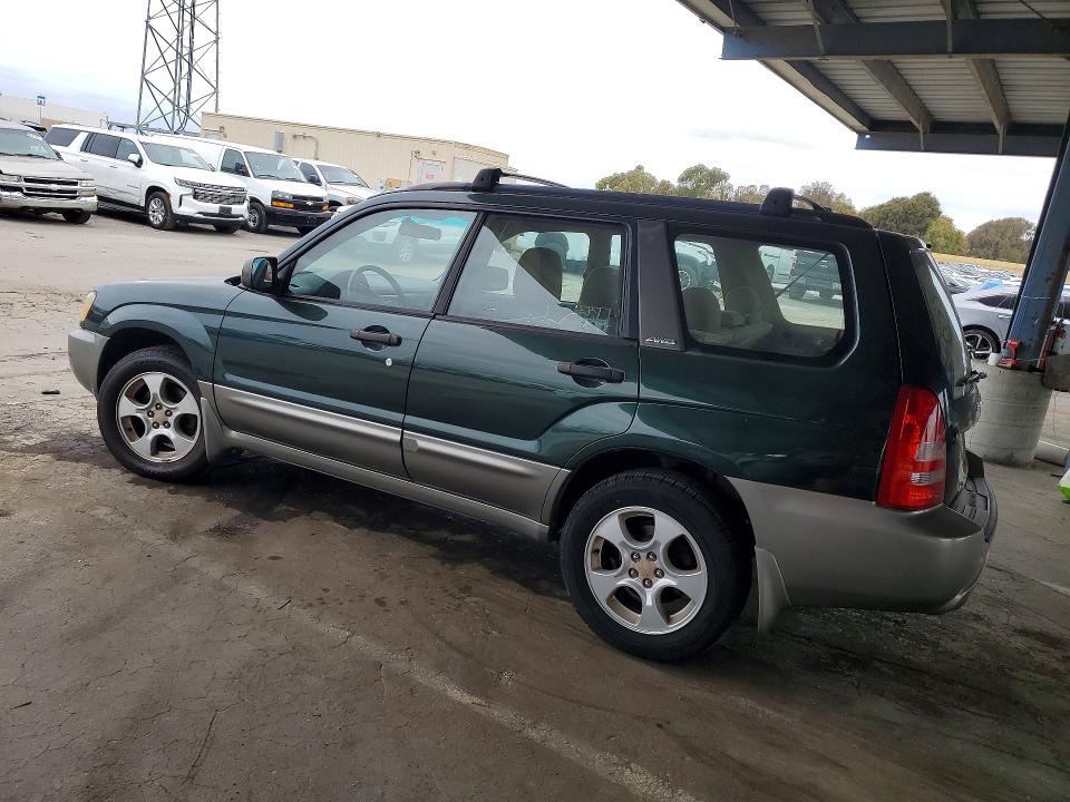 2003 Subaru Forester VIN JF1SG65663H732987 COPART salvage auction — WATER/FLOOD, CA - DIS/DLR/EXP ONLY CLEAN TITLE, sold $2,300 on 2026-07-28 (photo 2)
