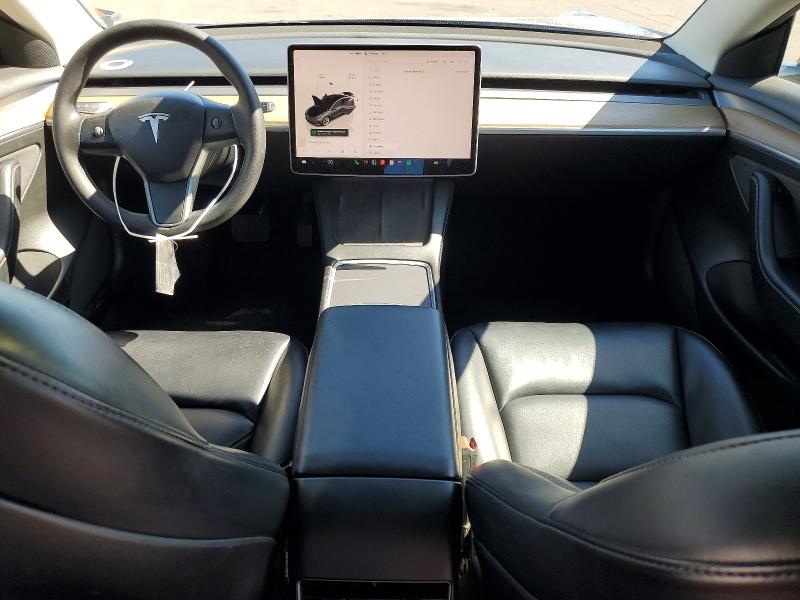 2022 Tesla Model 3 VIN 5YJ3E1EA3NF304129 COPART salvage auction — FRONT END, NV - SALVAGE TITLE, sold $4,250 on 2026-07-22 (photo 8)