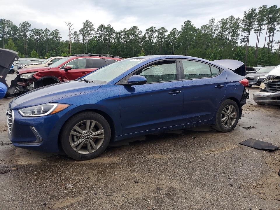 2017 Hyundai VIN 5NPD84LF3HH080488 COPART salvage auction — REAR END, Sc - Cert Of Title-Salvage, sold $200 on 2026-07-22 (photo 1)