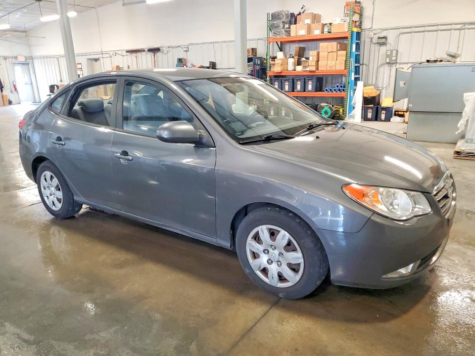 2008 Hyundai Elantra VIN KMHDU46D98U484564 COPART salvage auction — VANDALISM, MN - CERT OF TITLE-PRIOR SALVAGE, sold $550 on 2026-07-13 (photo 4)
