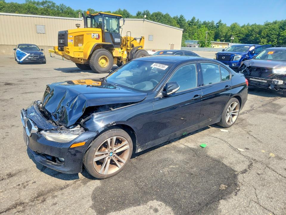 2013 BMW 3er VIN WBA3B5G52DNS04505 COPART salvage auction — FRONT END, Ri - Salvage Certificate Of Title, sold $475 on 2026-07-30 (photo 1)