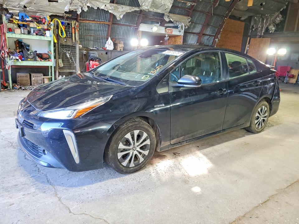 2021 Toyota Prius VIN JTDL9MFUXM3022709 COPART salvage auction — REAR END, Ny - Mv-907A Salvage Certificate, sold $5,100 on 2026-07-15 (photo 1)