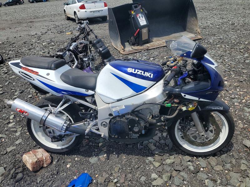 2001 Suzuki Gsx-r600 VIN JS1GN7BA412104652 COPART salvage auction — MINOR DENT/SCRATCHES, NY - CERTIFICATE OF TITLE, sold $1,100 on 2026-07-09 (photo 1)