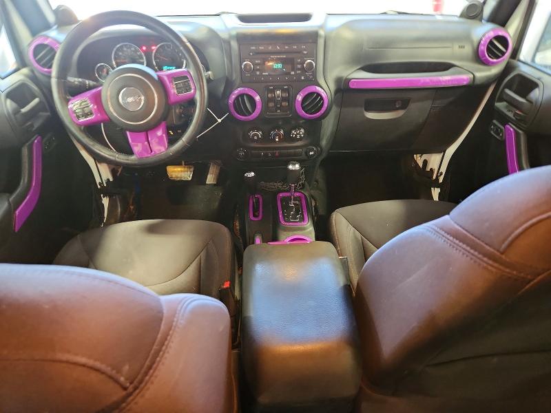 2014 Jeep Wrangler unlimited VIN 1C4BJWDG6EL113215 COPART salvage auction — NORMAL WEAR, In - Certificate Of Title, sold $1,600 on 2026-07-09 (photo 8)
