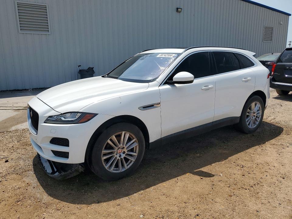 2018 Jaguar F-pace VIN SADCK2FX5JA282644 COPART salvage auction — FRONT END, Fl - Certificate Of Title, sold $4,200 on 2026-07-22 (photo 1)