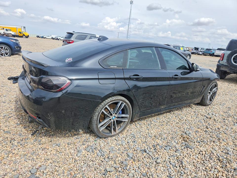 2019 BMW 4er VIN WBA4J5C58KBM65195 COPART salvage auction — FRONT END, Tx - Salvage Vehicle Title, sold $4,750 on 2026-08-11 (photo 3)