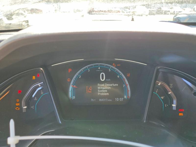 2020 Honda Civic VIN SHHFK7H8XLU411515 COPART salvage auction — FRONT END, Wa - Bill Of Sale, sold $6,800 on 2026-07-10 (photo 9)