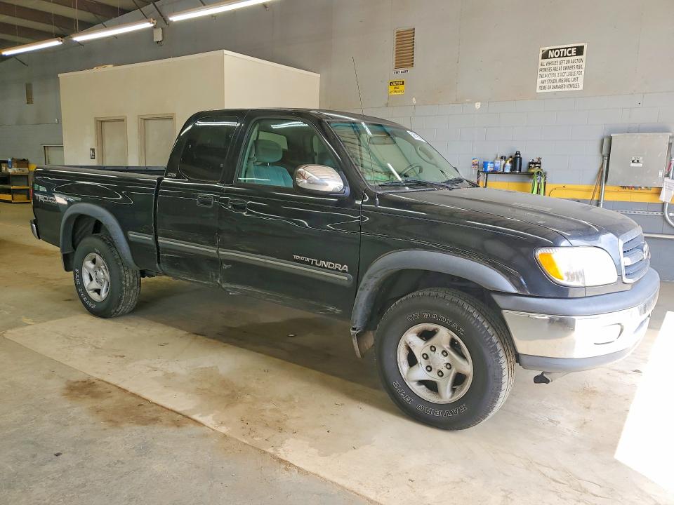 2002 Toyota Tundra VIN 5TBRT34122S322800 COPART salvage auction — SIDE, Nc - Salvage Certificate Of Title, sold $600 on 2026-07-29 (photo 4)