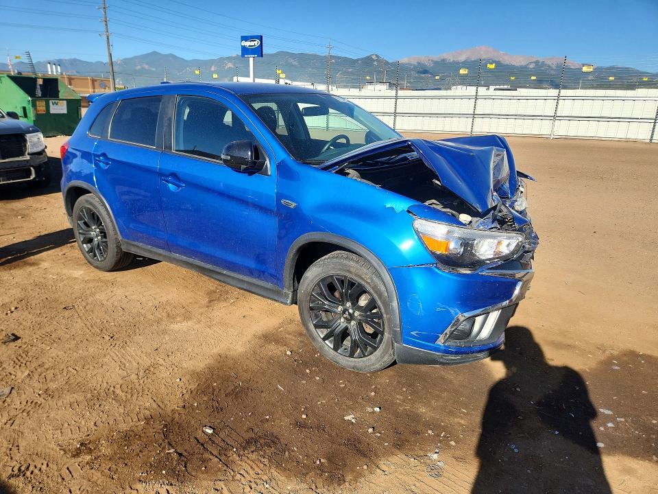 2019 Mitsubishi Outlander VIN JA4AR3AU3KU019287 COPART salvage auction — FRONT END, Co - Salvage Title, sold $1,750 on 2026-07-06 (photo 4)