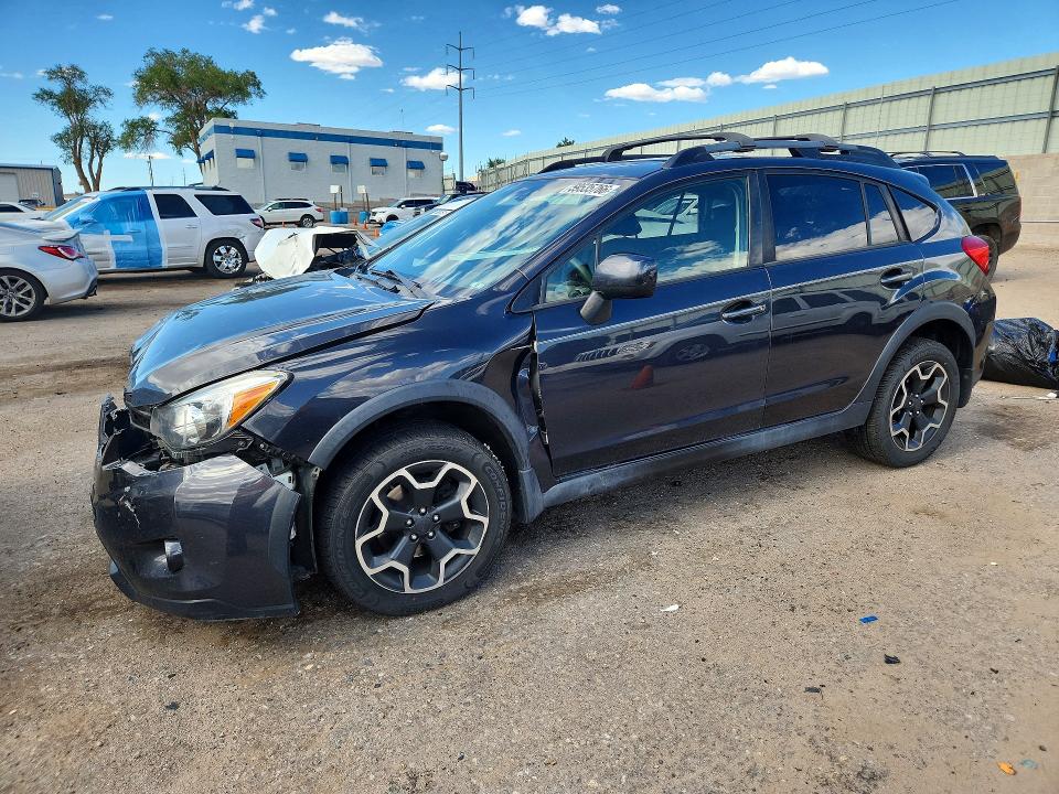 2014 Subaru VIN JF2GPAVC0E8343789 COPART salvage auction — FRONT END, Nm - Cert Of Title-Salvage, sold $400 on 2026-08-24 (photo 1)