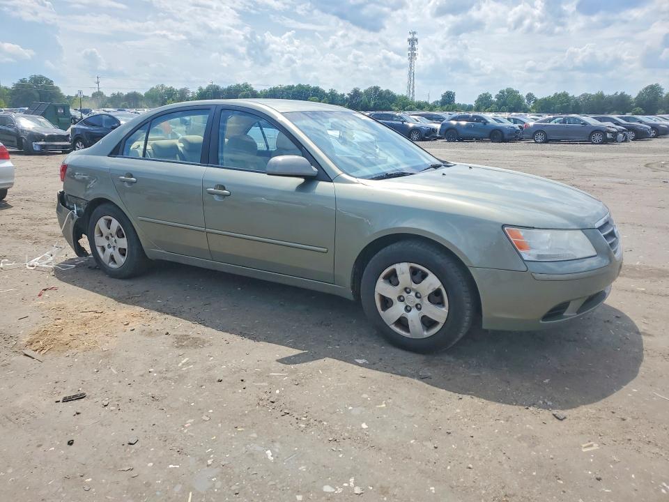 2009 Hyundai Sonata VIN 5NPET46C19H416841 COPART salvage auction — REAR END, Va - Cert Of Title - Salvage, sold $175 on 2026-07-15 (photo 4)