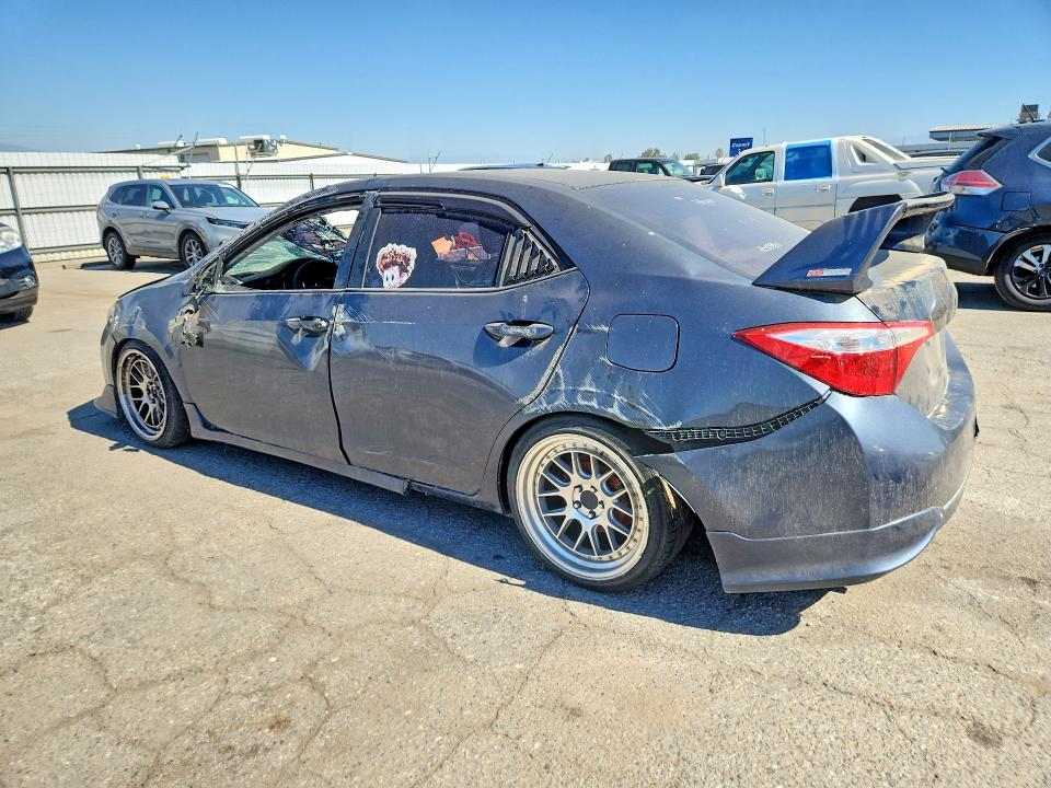2016 Toyota Corolla VIN 5YFBURHE2GP520699 COPART salvage auction — ROLLOVER, CA - SALVAGE CERTIFICATE, sold $1,100 on 2026-07-10 (photo 2)
