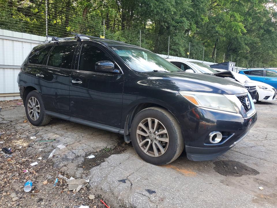 2016 Nissan VIN 5N1AR2MN8GC669519 COPART salvage auction — REAR END, Ga - Cert Of Title-Salvage, sold $975 on 2026-07-22 (photo 4)