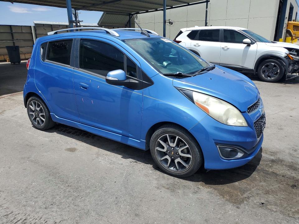 2015 Chevrolet Spark VIN KL8CF6S95FC718895 COPART salvage auction — REAR END, Tx - Salvage Vehicle Title, sold $1,200 on 2026-07-10 (photo 4)