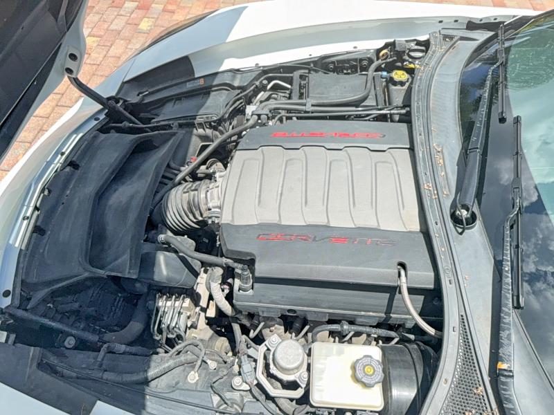 2016 Chevrolet Corvette stingray VIN 1G1YL2D71G5104192 COPART salvage auction — DAMAGE HISTORY, NC - SALVAGE CERT-REBUILT (P), sold $25,000 on 2026-07-31 (photo 7)