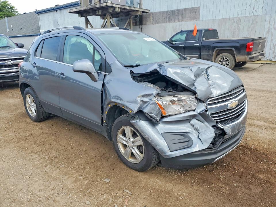 2015 Chevrolet Trax VIN KL7CJRSB8FB175877 COPART salvage auction — FRONT END, Mi - Certificate Of Title, sold $700 on 2026-07-15 (photo 4)